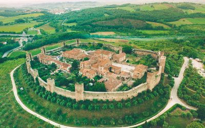 Tutto pronto per Monteriggioni